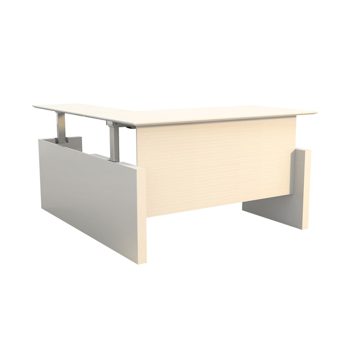 Medina™ Height-Adjustable Straight Front Desk with Return, 72” | MNT51H