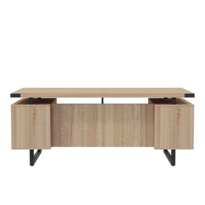 Mirella™ Free Standing Desk, BBB/BF | MRDBF7236