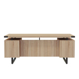 Mirella™ Free Standing Desk, BBB/BF | MRDBF7236