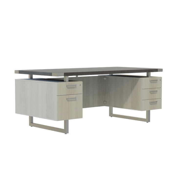 Mirella™ Free Standing Desk, BBB/BF | MRDBF7236