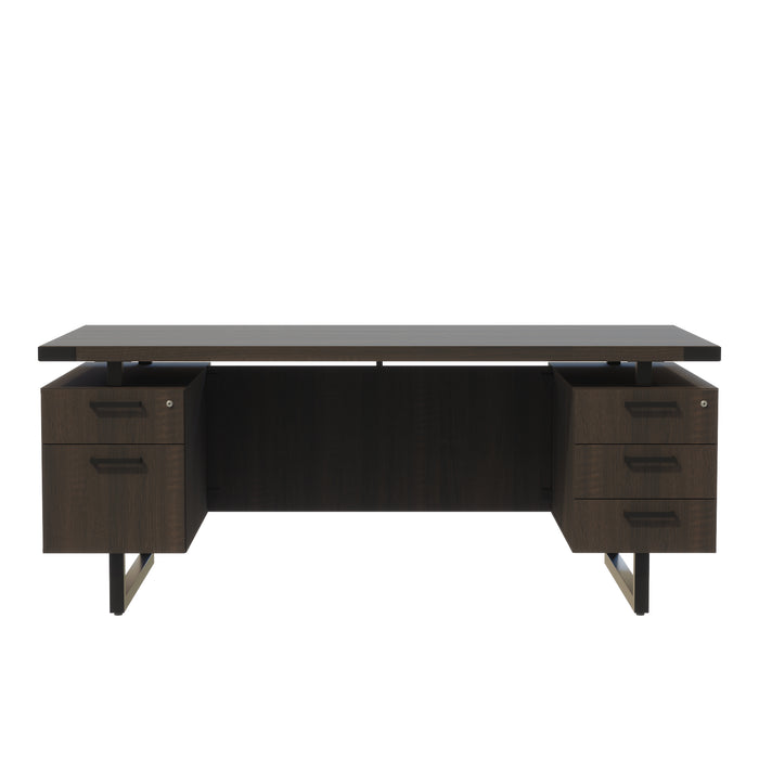 Mirella™ Free Standing Desk, BBB/BF | MRDBF7236