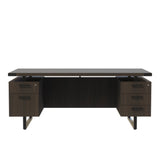 Mirella™ Free Standing Desk, BBB/BF | MRDBF7236