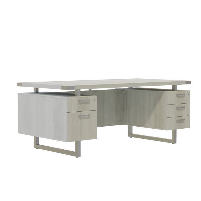 Mirella™ Free Standing Desk, BBB/BF | MRDBF7236