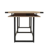 Mirella™ Conference Table, Standing-Height, 16’ | MRH16