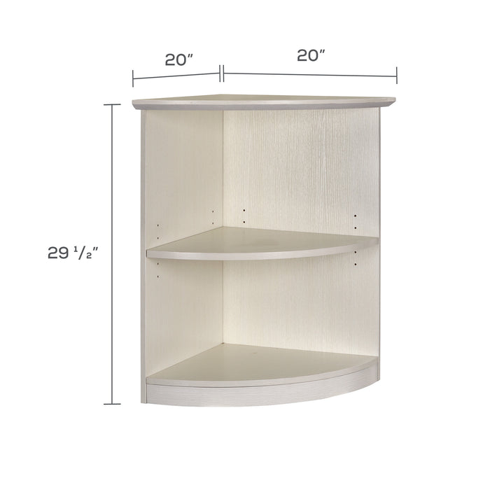 Medina™ 2-Shelf Quarter Round Bookcase | MVBQ2