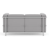 Madison Loveseat with Chrome Exposed Frame | 9282A