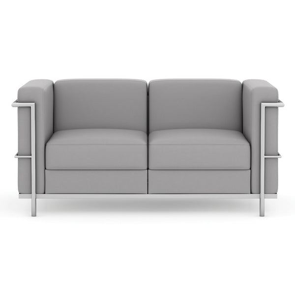 Madison Loveseat with Chrome Exposed Frame | 9282A