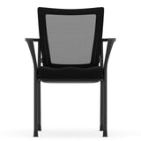 CoolMesh Mesh Back Stacking Chair with Fabric Seat | 7944GNSF