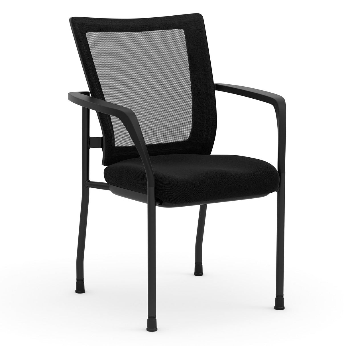 CoolMesh Mesh Back Stacking Chair with Fabric Seat | 7944GNSF