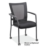 CoolMesh Mesh Back Stacking Chair with Fabric Seat | 7944GNSF