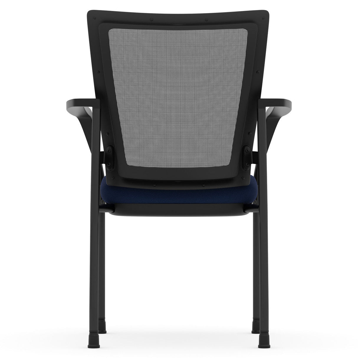 CoolMesh Mesh Back Stacking Chair with Fabric Seat | 7944GNSF