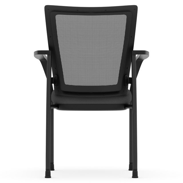 CoolMesh Mesh Back Stacking Chair with Fabric Seat | 7944GNSF