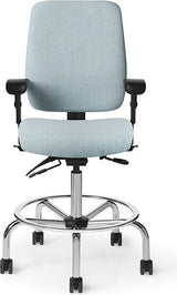 Office Master Affirm Cushioned Back Ergonomic Stool | AF413