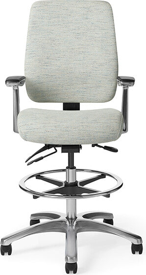 Office Master Affirm Cushioned Back Ergonomic Stool | AF415