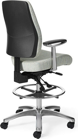 Office Master Affirm Cushioned Back Ergonomic Stool | AF415