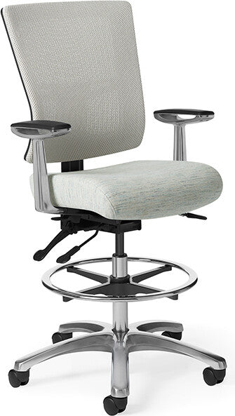 Office Master Affirm Armless Ergonomic Stool | AF515