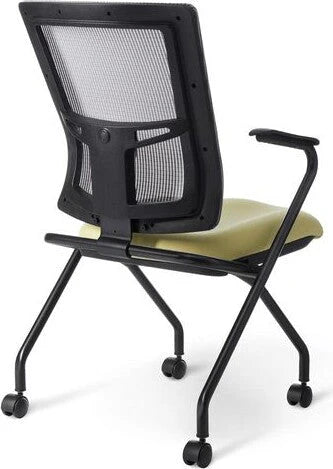 Office Master Affirm Mid Back Ergonomic Office Guest Chair with Fixed Arms | AF570N