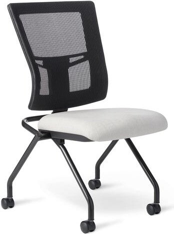 Office Master Affirm Mid Back Ergonomic Office Guest Chair Armless | AF571N