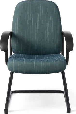 Office Master Cantilever Sled Base Budget Side/Guest Office Chair with Loop Arms | BC86S