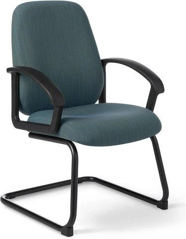 Office Master Cantilever Sled Base Budget Side/Guest Office Chair with Loop Arms | BC86S