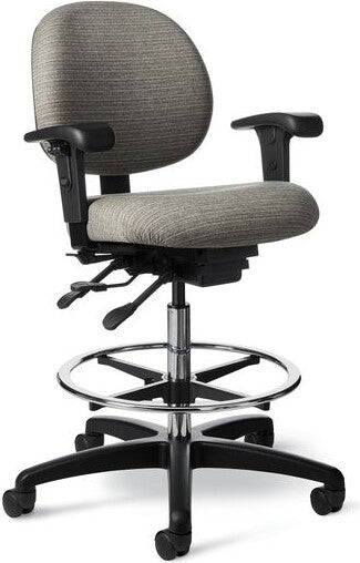 Office Master Classic Health Care Drafting Chair with Footring | CL45EZ