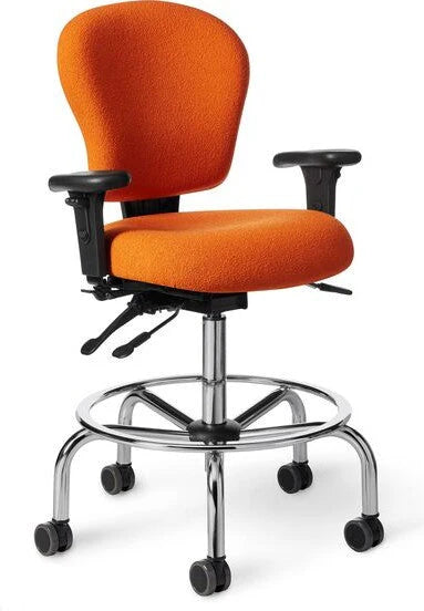 Office Master Classic Small Build Multi Functional Ergonomic Lab Stool | PAC53-LS (CLS53)