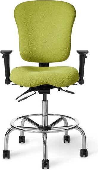 Office Master Classic Medium Build Multi Functional Ergonomic Lab Stool | PAC61-LS (CLS61)