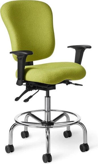 Office Master Classic Medium Build Multi Functional Ergonomic Lab Stool | PAC61-LS (CLS61)
