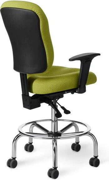 Office Master Classic Medium Build Multi Functional Ergonomic Lab Stool | PAC61-LS (CLS61)