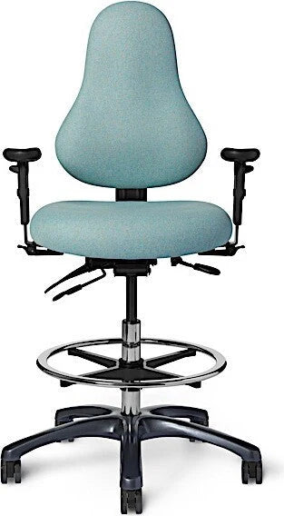 Office Master Discovery Back Adjustable Stool | DB54