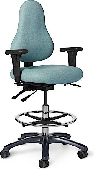 Office Master Discovery Back Adjustable Stool | DB54