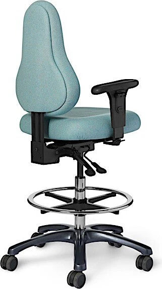 Office Master Discovery Back Adjustable Stool | DB54