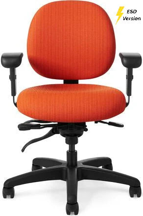 Office Master Electrostatic Discharge ESD Multi Function Ergonomic Chair (Fabric) | EF62