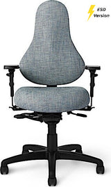 Office Master Electrostatic Discharge ESD Multi Function Ergonomic Chair (Fabric) | EFDB74