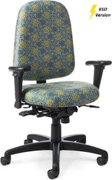 Office Master Electrostatic Discharge ESD High Back Ergonomic Chair (Fabric) | EF77
