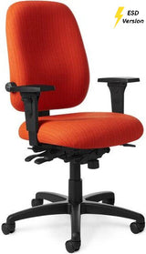 Office Master Electrostatic Discharge ESD High Back Ergonomic Chair (Vinyl) | EV78