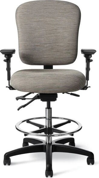 Office Master 24-Seven Intensive Use Ergonomic Stool | PT55IU (IU55)