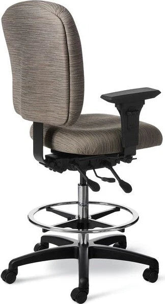 Office Master 24-Seven Intensive Use Ergonomic Stool | PT55IU (IU55)