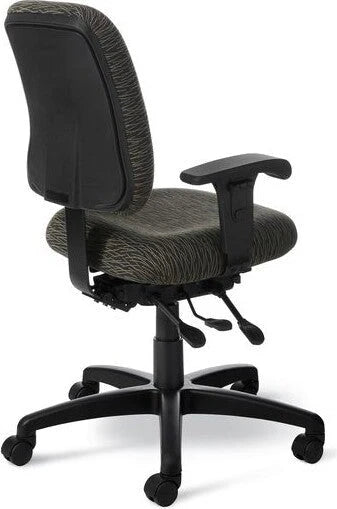 Office Master 24-Seven Intensive Use Mid Back Ergonomic Task Chair | PT72IU (IU72)