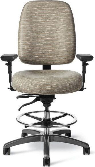 Office Master 24-seven Intensive Use Heavy Duty Stool | PT77HD (IU77HD)