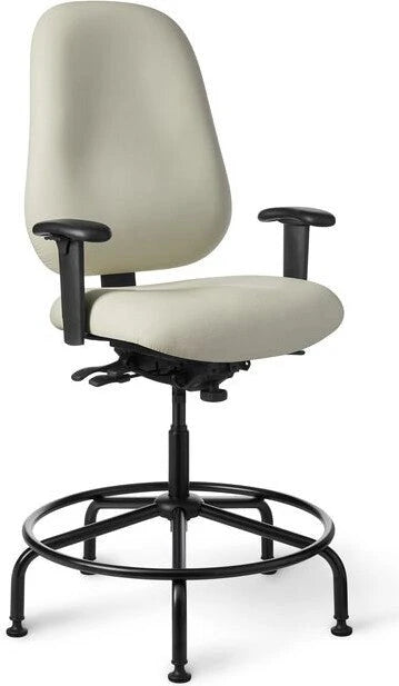 Office Master Maxwell Intensive Use Big Build Stool | MX87IU