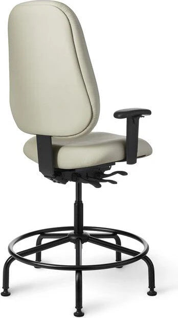 Office Master Maxwell Intensive Use Big Build Stool | MX87IU