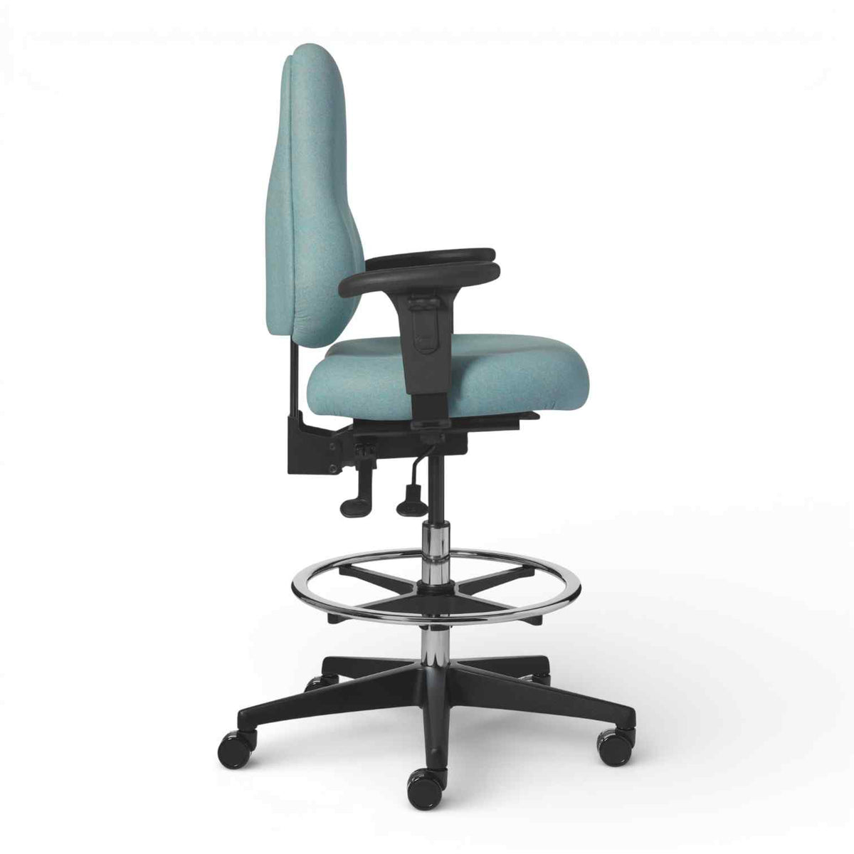 Office Master Discovery Back Adjustable Stool | DB54