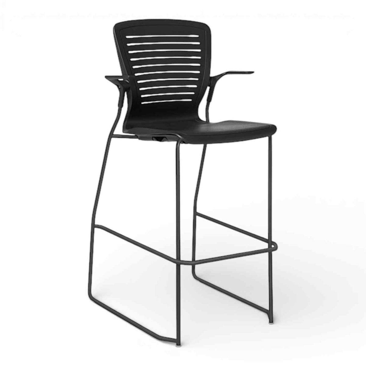 Office Master OM5 Active Sled Base Cafe Stool | OM5-AC