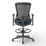 Office Master Ergonomic Self Weighing Executive Stool With Footring | OM5-EX-TS