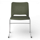 Office Master Tibidi Upholstered Seat and Back Stacker | TD2-F
