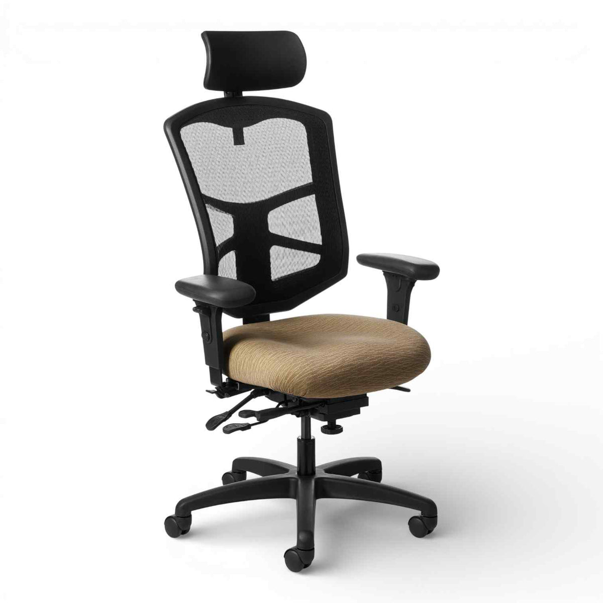 Office Master Yes Mesh High Back Ergonomic Office Chair with Headrest | YS89