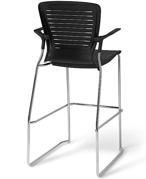 Office Master OM5 Active Sled Base Cafe Stool | OM5-AC