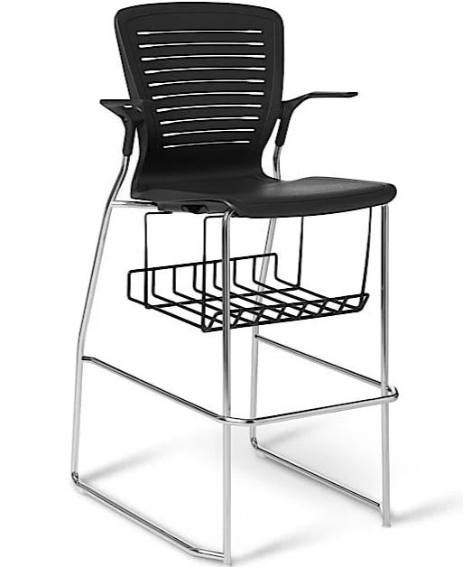 Office Master OM5 Active Sled Base Cafe Stool | OM5-AC