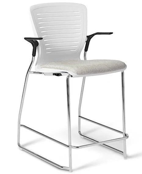 Office Master OM5 Active Sled Base Cafe Stool | OM5-AC